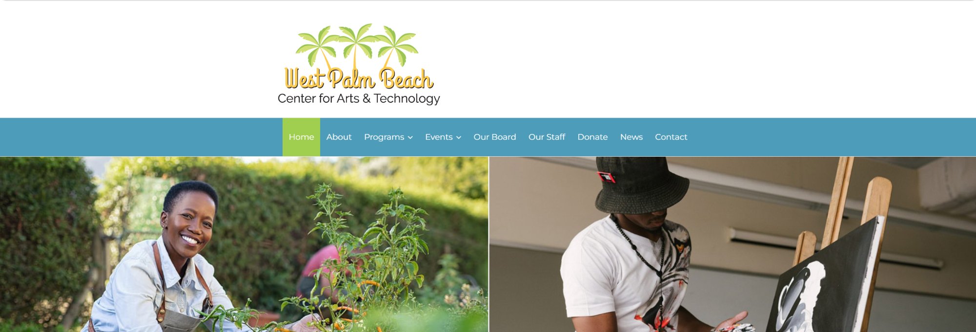 Old WPBCAT WordPress homepage